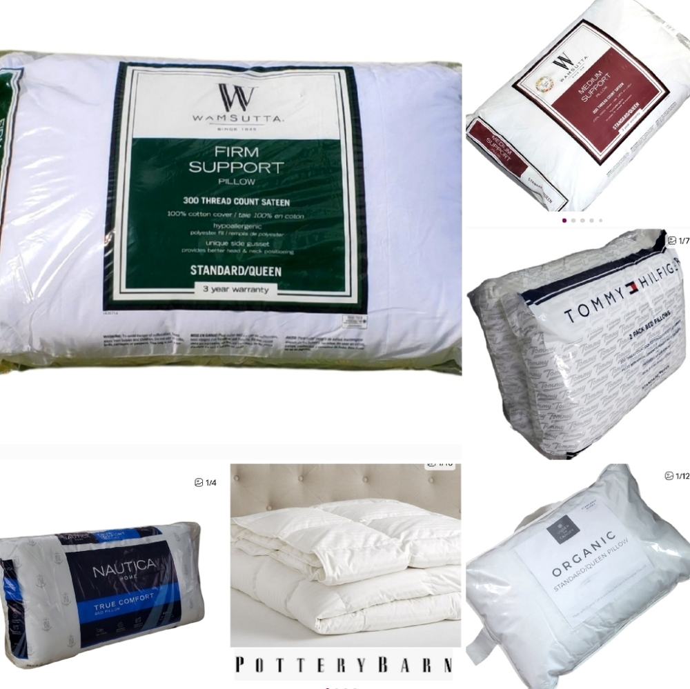 Pillows/Blankets.